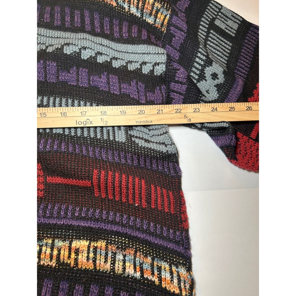 Mens Custom Designed Geometric Pattern Acrylic Bu… - image 4